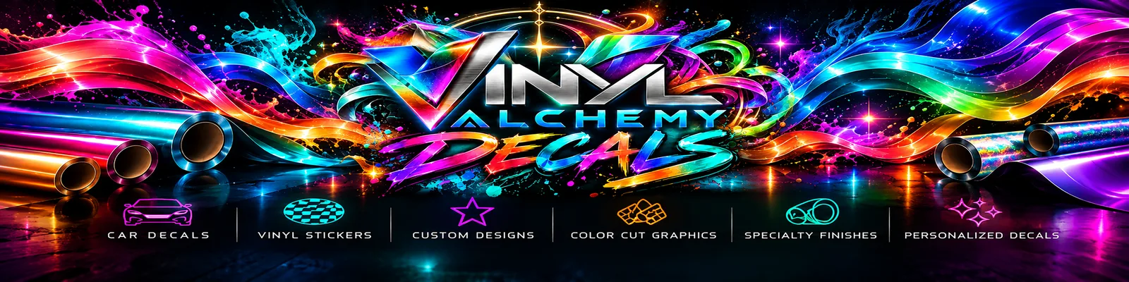 Vinyl Alchemy Decals | Car Decals, Racing Stripes, Wall & Window Graphics